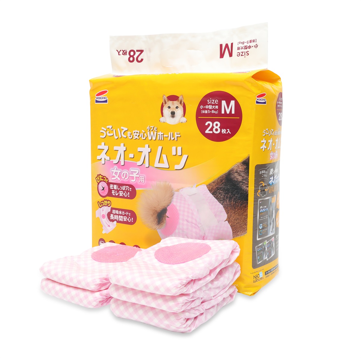 KOGHO ネオ・オムツ Mサイズ 28枚入5袋＋20枚 ネオ・オムツ M ( 28枚入 )/ コーチョー : 爽快ドラッグ - 通販